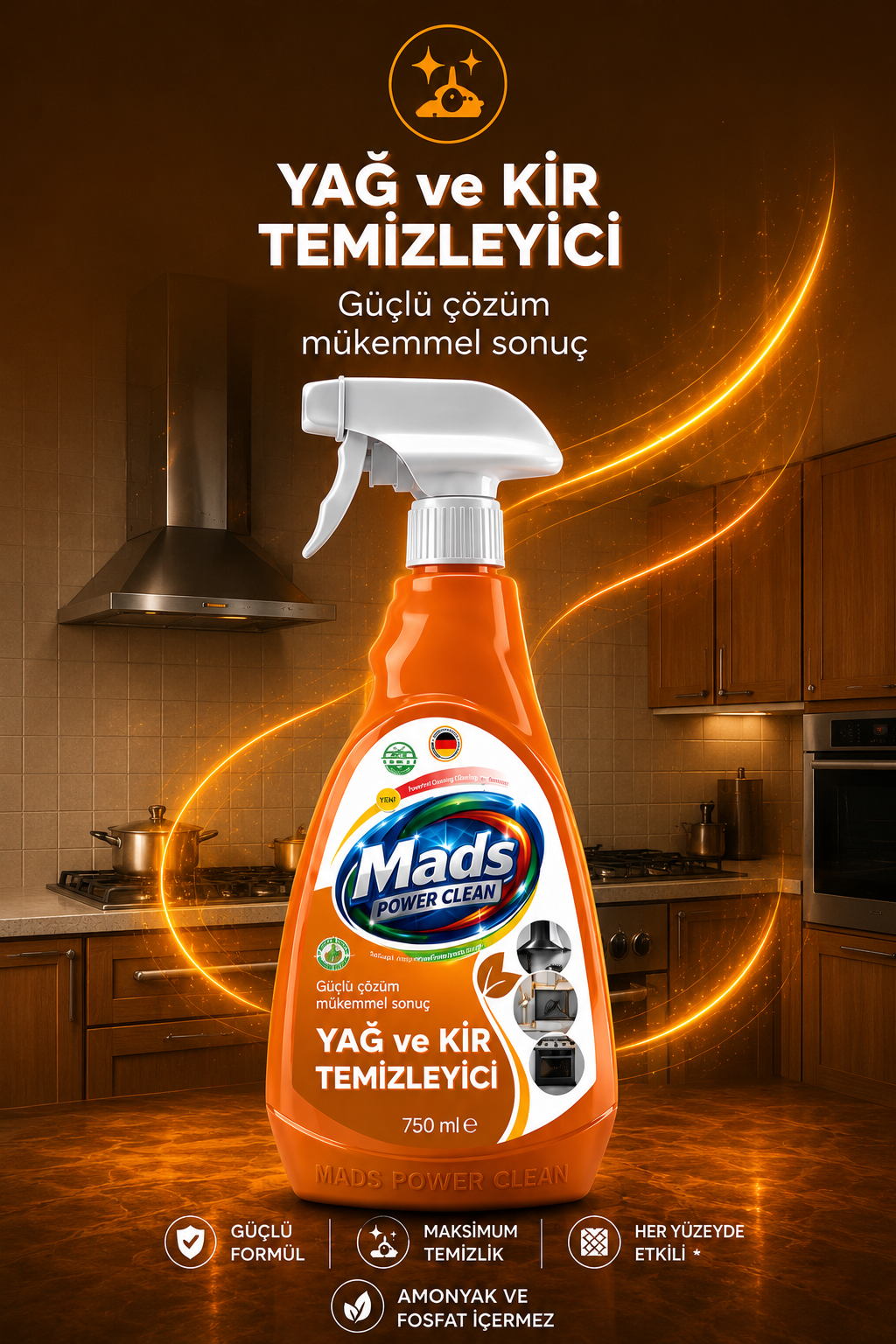 Yağ & Kir Temizleyici