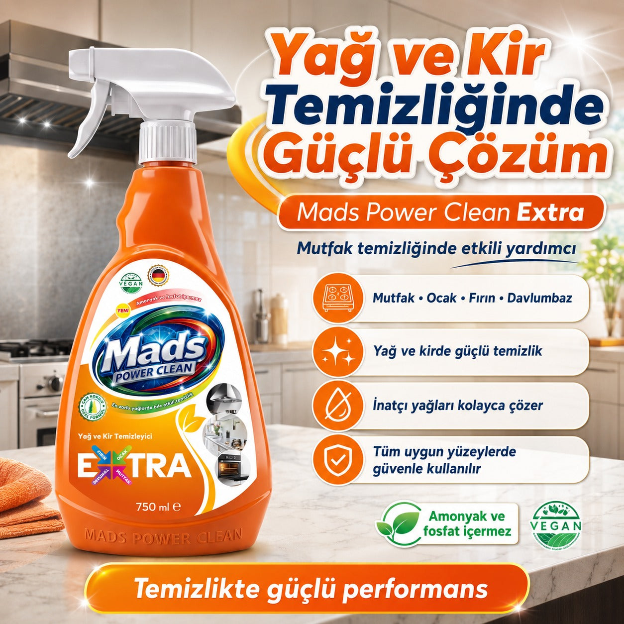 Yağ & Kir Temizleyici